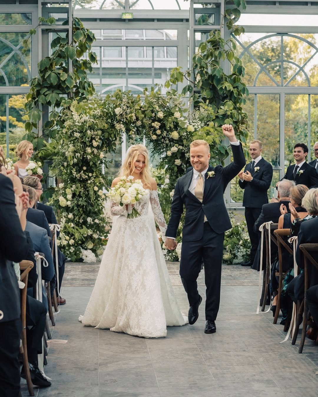 Bröllopsbilder på Norrviken i Halmstad