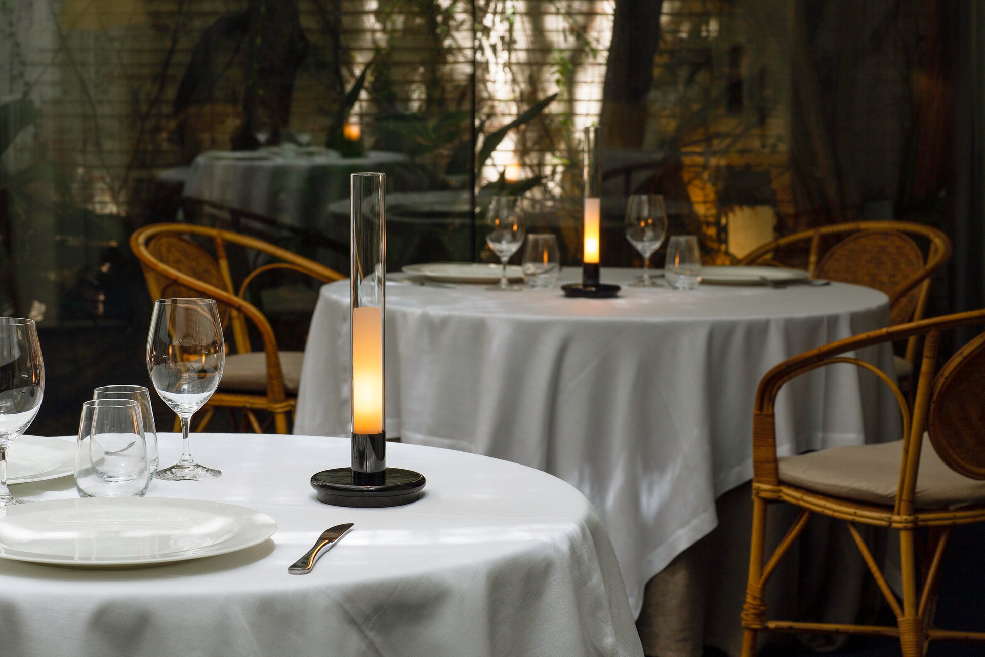 Ljusstake i elegant modern stil