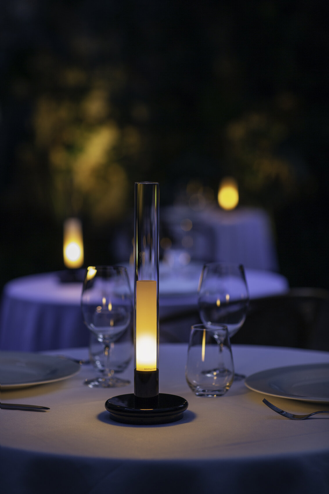 Ljusstake i elegant stil