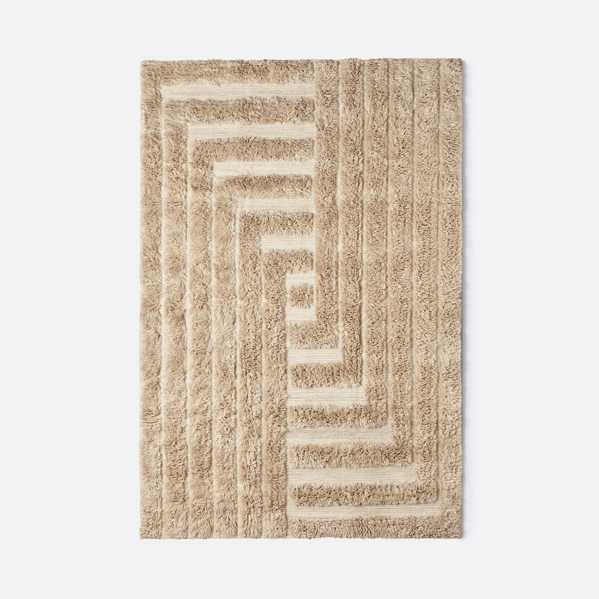 Shaggy Labyrinth Rug