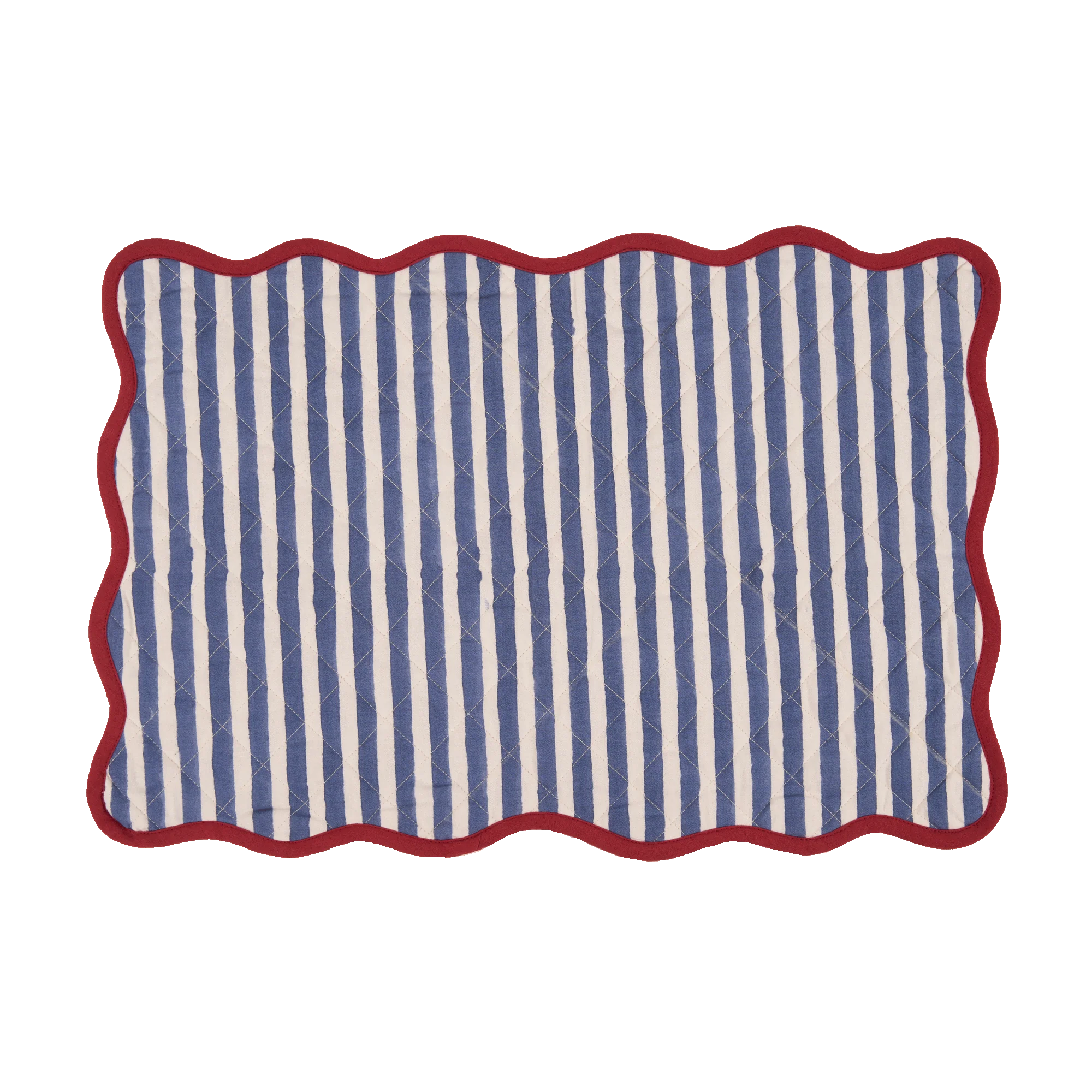 Scallop quiltad Bordstablett